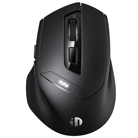 inphic trådlös mus, Bluetooth-mus tyst uppladdningsbar (Tri-Mode: BT