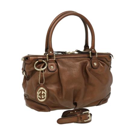 Gucci Vintage Handbags Brun, Dame Vintage Tasker, Størrelse: ONE Size