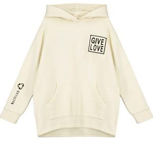 Beau Loves Cream Give Love Print Hoodie 12-13 Years - Jumpers and knitwear - 12-13 years - Cream