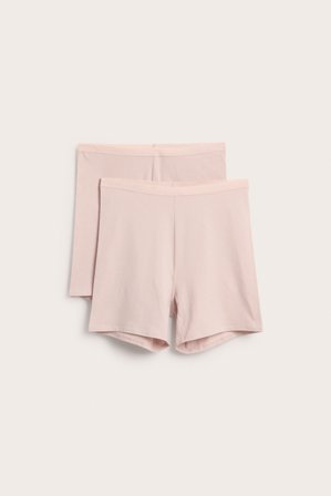 Kappahl | Shorts majtki 2-pak Jasnoróżowy S | Kobieta