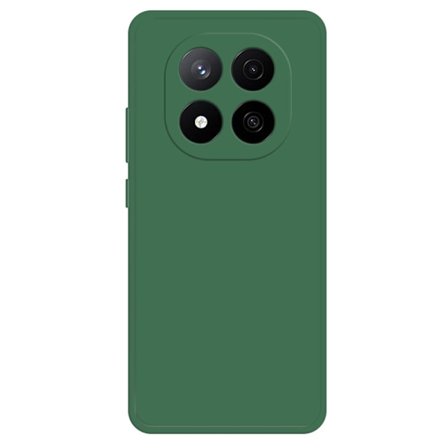 Xiaomi Redmi Note 14 Pro+ 5G Flexibelt fodral Telefonskal med rakt kantskydd - Midnattsgrön