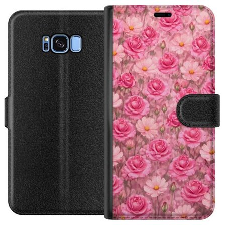 Yhteensopiva Lompakkokotelo Samsung Galaxy S8 Petal Reverie Blush Rose