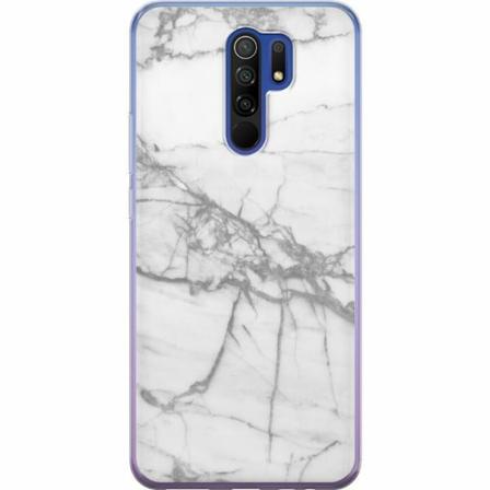 Xiaomi Redmi 9 Genomskinligt Skal Marmor