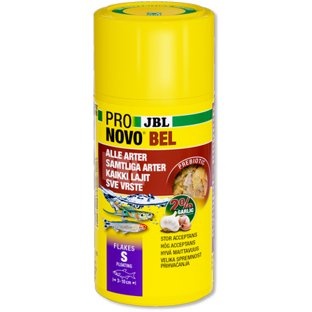 JBL - Pronovo Bel Flakes S 100 ml - Akvaristikk - Fiskefôr & fiskemat - Flakfôr - ZOO.no