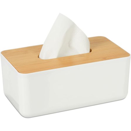 ( 10 x 21 x 13 cm) Servietbeholder, Dispenser til vådservietter til badeværelset, Plastik,