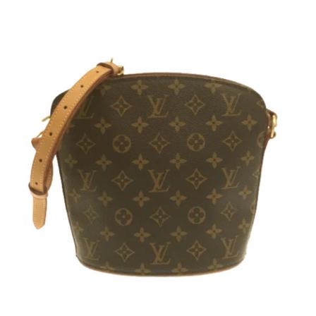 Louis Vuitton Vintage, Pre-owned Canvas louis-vuitton-bags Bruin, unisex, Maat:ONE Size