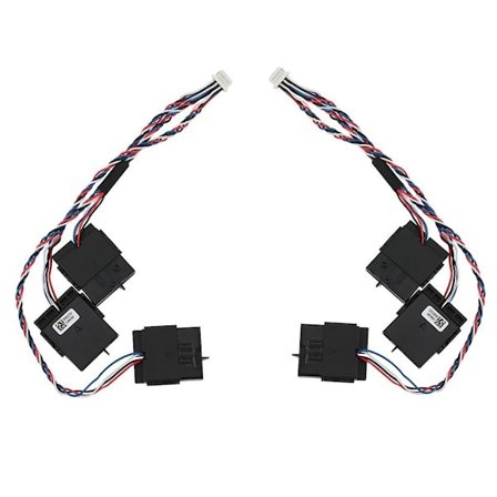 Høyre og venstre klippemontering deler for S7 S70 S75 robotstøvsuger, klippesensor tilbehør