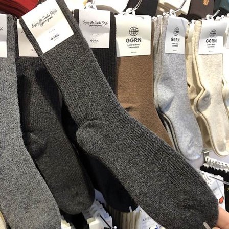 Villalangat naisille syksy talvi lämpimät paksunnetut pieni kuopparaita pörrösukat hiilenharmaa 5 paria keskikoko 36-40 hiilenharmaa