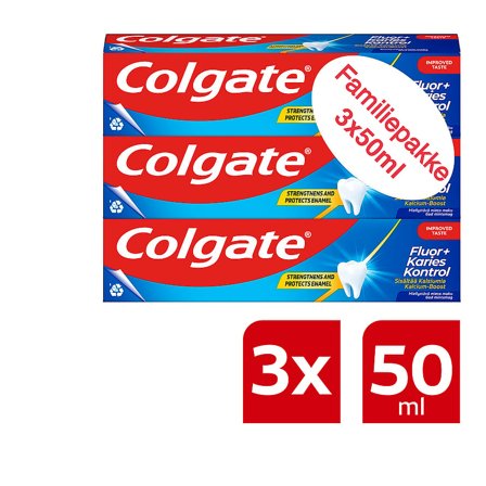 Colgate Karies Kontrol, Medicin & Pleje, Mund & Tandpleje, Tandpasta
