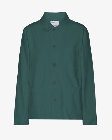 Organic Workwear Jacket - Ocean Green S