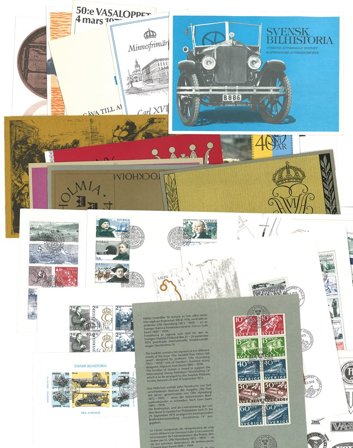 Sverige mapper 25 stk