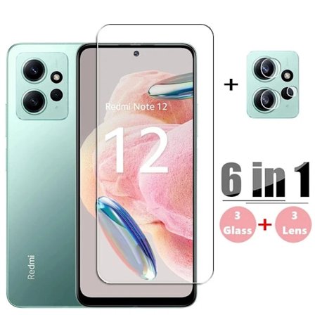 Härdat glas för Xiaomi Redmi Note 12 5G skärmskydd i glas