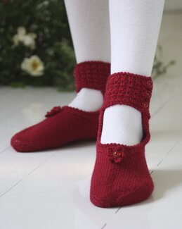 Neuleohje Sukat Ballerina