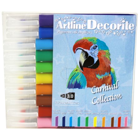 Artline Decorite Calligraphy 10-pack Carnival