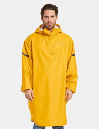 Didriksons Alto Usx Poncho - Yellow - M/L