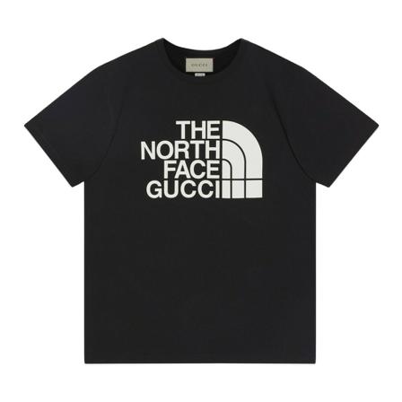 Gucci, T-Shirts Zwart, Heren, Maat:S