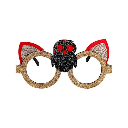 Halloween Dekorationsglasögon Uggla Ögon Glasögon Present Ornament yu