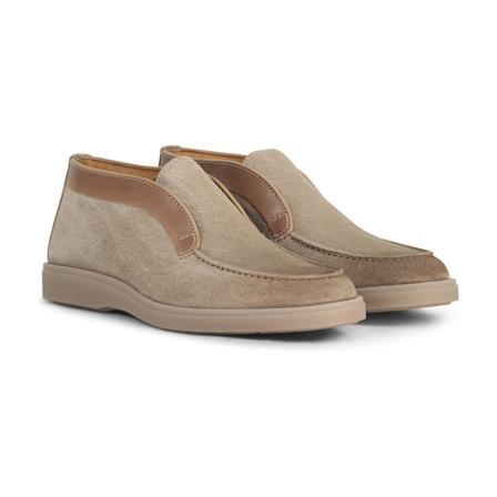 Santoni, Open walk 'Yalta' Beige, Heren, Maat:44 1/2 EU