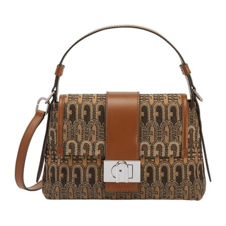 Furla Shoulder Tass , Bruin , Dames , Maat: ONE Size Schoudertassen