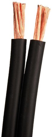 SUPRA 2000000493 Högtalarkabel 0,127 mm, syrefria kopparkardeler 2x4.0, svart, 100 m, Anslutningsdon & kablar