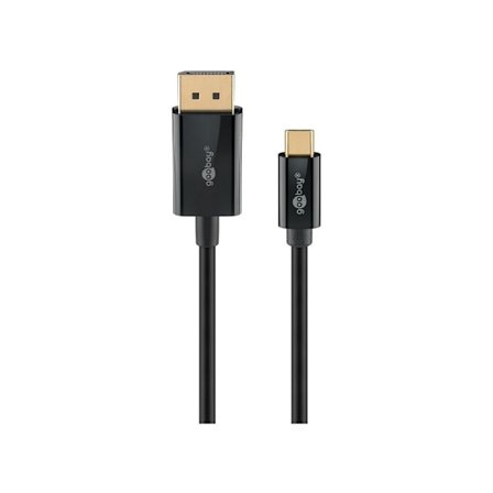Goobay, USB-C til DisplayPort-kabel 4K ved 60 Hz, 1 m, 75704