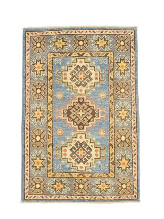 Oriental Kazak Fine Rug 62X91 Brown/Orange Wool, Afghanistan