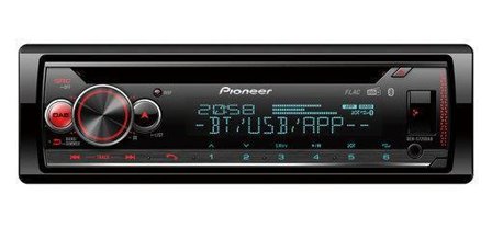PIONEER DEH-S720DAB - Vogn - CD-mottaker - enhet i instrumentbordet - Enkelt-DIN