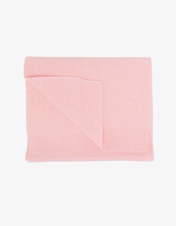 Merino Wool Scarf - Faded Pink - One Size