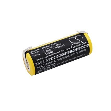 Batteri for PLS for Panasonic BR-A, BR-A-TABS, Memory back-up etc.