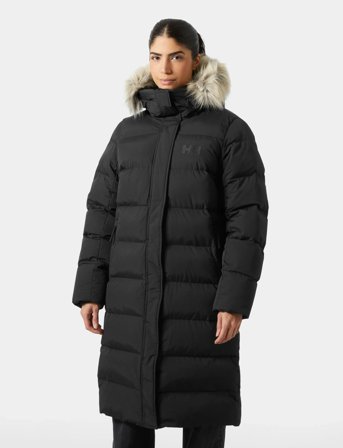 Helly Hansen W Aria Long Parka - Black - M