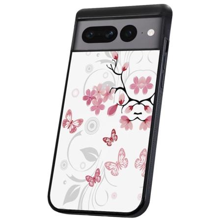 Google Pixel 7 Pro - Cover/Mobilcover Naturligt Mønster