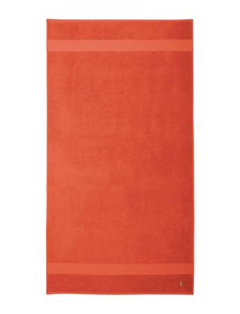Player Bath Sheet Home Textiles Bathroom Textiles Towels & Bath Towels Coral Ralph Lauren Home