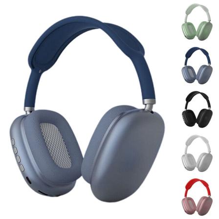 Trådlösa Bluetooth-hörlurar med brusreducering för musik och sport White