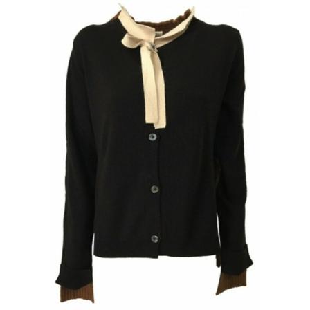 Semicouture - Skjortor - Svart - Dam - Storlek: M, Dam, Storlek: M