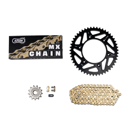 AFAM A520MX4-G Chain & Sprocket Kit - Yamaha YZ 250 2005-2021