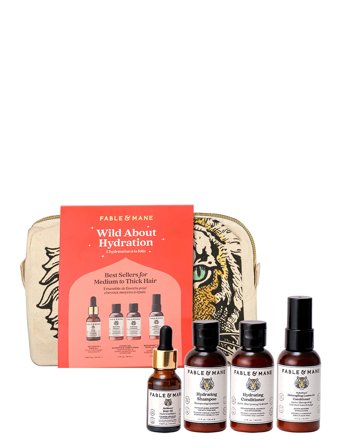 Fable and Mane Fable & Mane Wild About Hydration Set - Nude - 165 ML