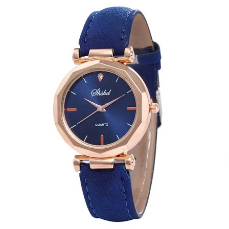 Damklockor Lyx Läder Casual Damklocka Quartz Armbandsur Garanterade Klockor Kristall Armbandsur Reloj Mujer Zegarek Damski