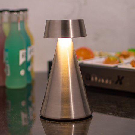 LED bar bordlampe, luksushotell, kaffebar, utendørs bordlampe