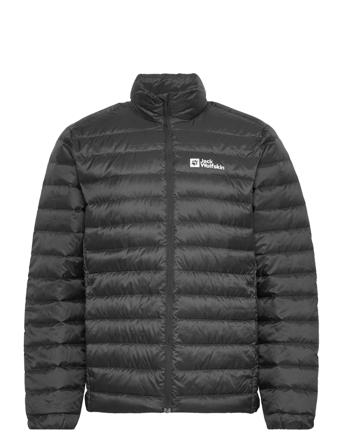 Pack & Go Down Jkt M Fôret Jakke Svart Jack Wolfskin