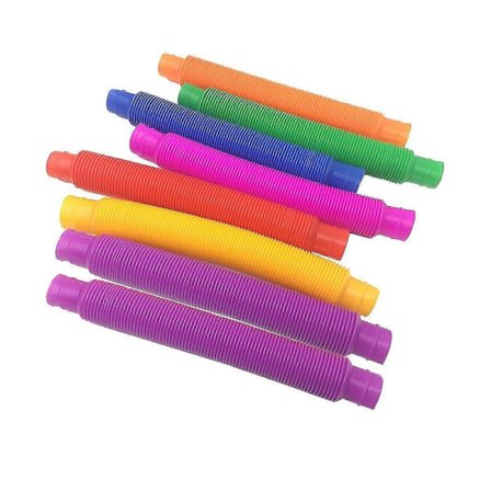 Barns Ventil Dekompressionsleksak Teleskopisk Bälg Sensorisk Leksak