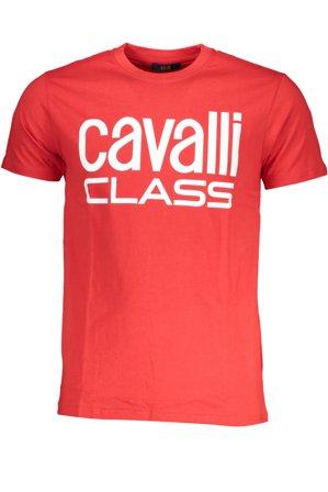 Cavalli Class T-shirt Maniche Corte Uomo Rosso