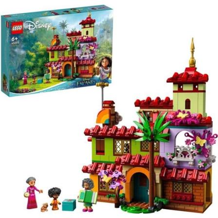 LEGO 43202 Disney Madrigal House, legetøj, med Encanto filmfigurer og minidukker, gaveidé til drenge og piger på 6 år Flerfärgad