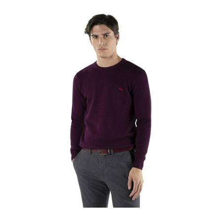 Harmont & Blaine Strik Hri486030277 Lilla, Herre Strik