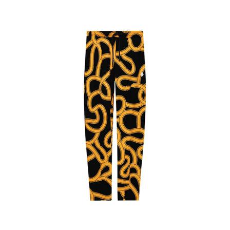 Marcelo Burlon Printed sweatpants , Zwart , Heren , Maat: S