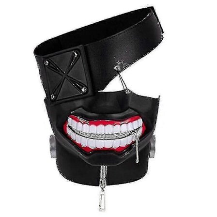 Anime Tokyo Ghoul Maske Ken Kaneki Hette Maske Halloween 3d Gummi Cosplay Prop