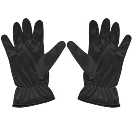 Etikettehansker Støvfrie Stoffhansker SVARTE