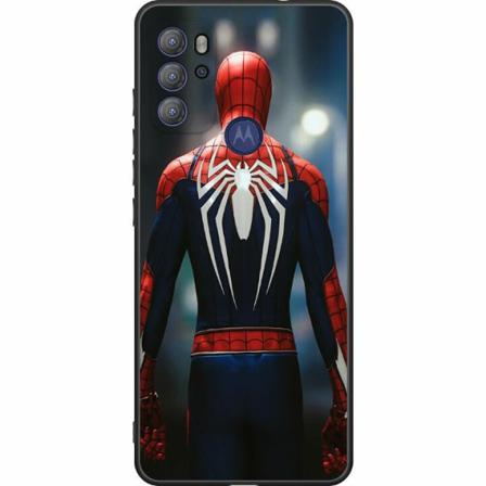 Motorola Moto G60s Svart Skal Spiderman