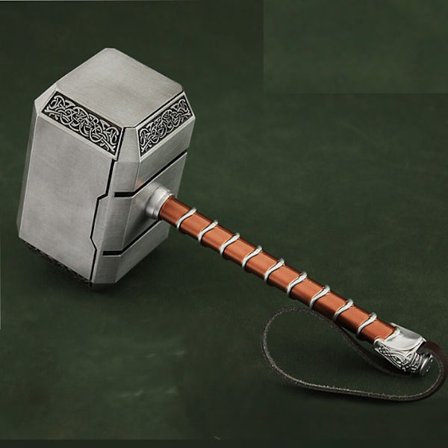 Thor hammer Thor legering modell Stor Thor hammer 20cm