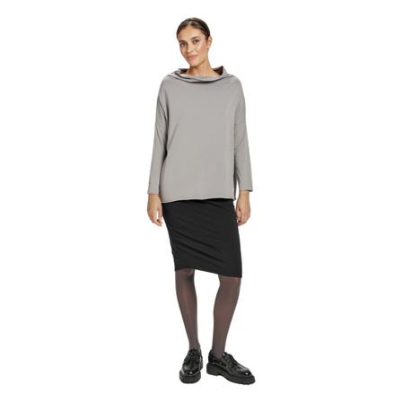 by Insomnia, Bluzka z długim rękawem Foxy Long Szary, Kobieta, Rozmiar: XS