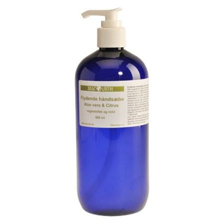 MacUrth Flydende Håndsæbe Aloe Vera M. Jojoba 500 ml, Skincare, Håndpleje, Håndsæbe